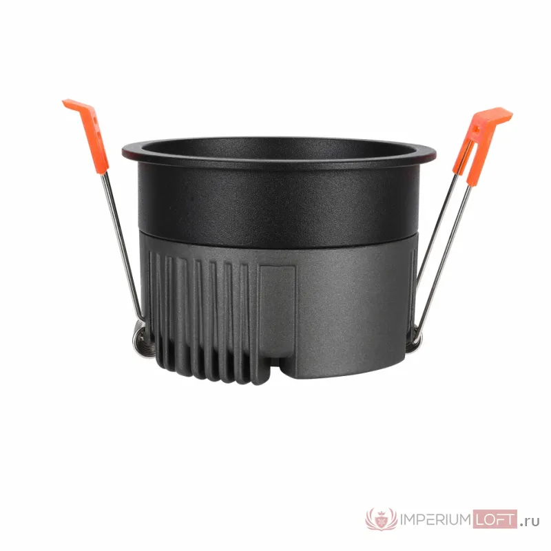 Светильник встраиваемый iLEDEX Mars 112-12W-D80-3000K-24DG-BK от ImperiumLoft