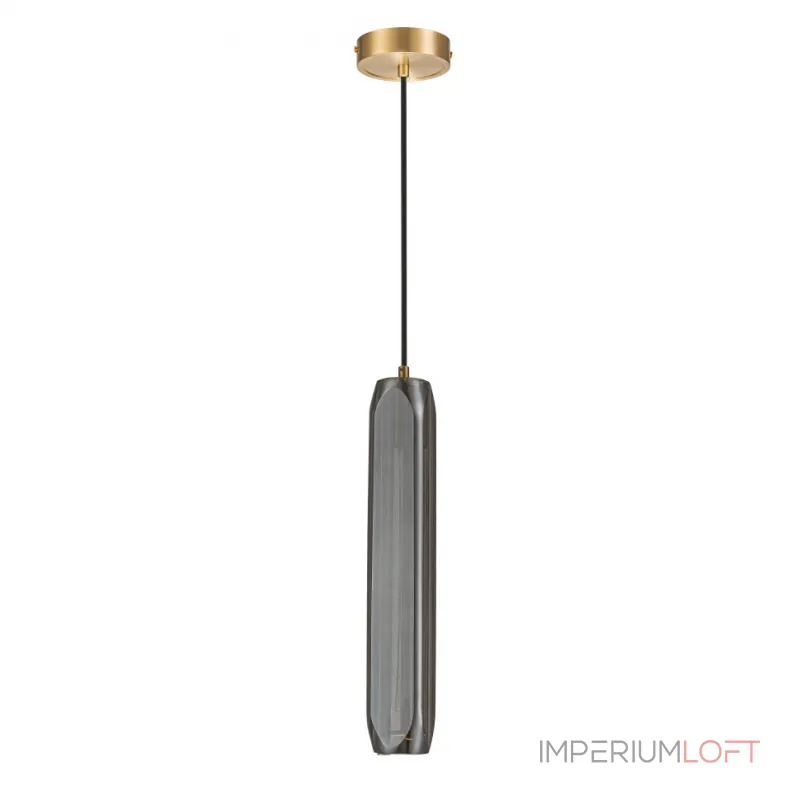 Подвесной светильник Belfast Gibson 6133-1 BR GR