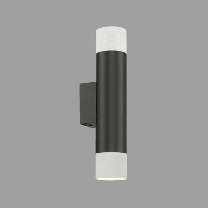 Светильник настенный iLEDEX Delta 2365-2 BK+WH от ImperiumLoft