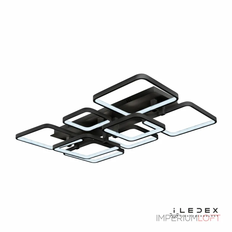 Потолочная люстра iLedex Satellite 6813-8N-X-T Чёрный