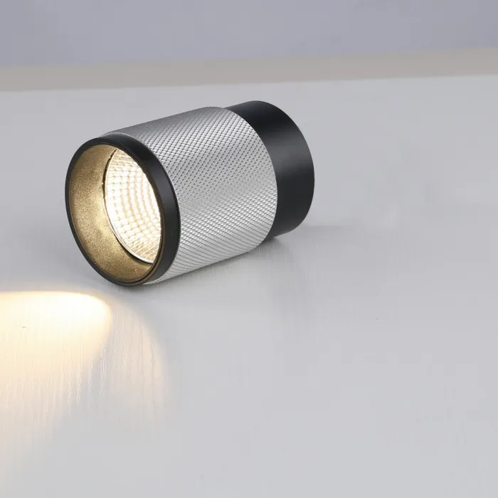 Светильник накладной iLEDEX Delta 1955-10W-3000K-36 BK+SL от ImperiumLoft