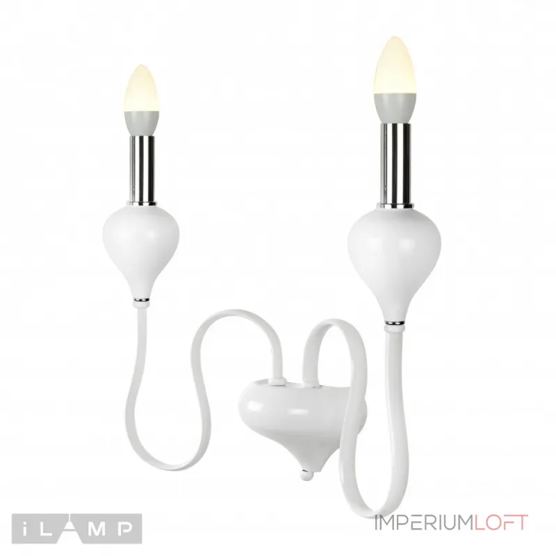 Настенный светильник iLamp Lady B88003-2 Белый
