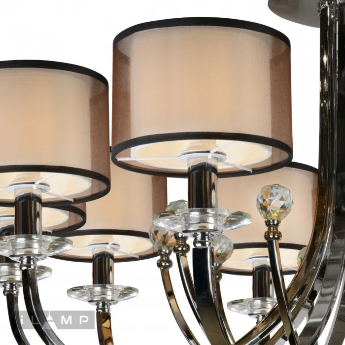 Потолочная люстра iLamp America 88049/10 Хром от ImperiumLoft