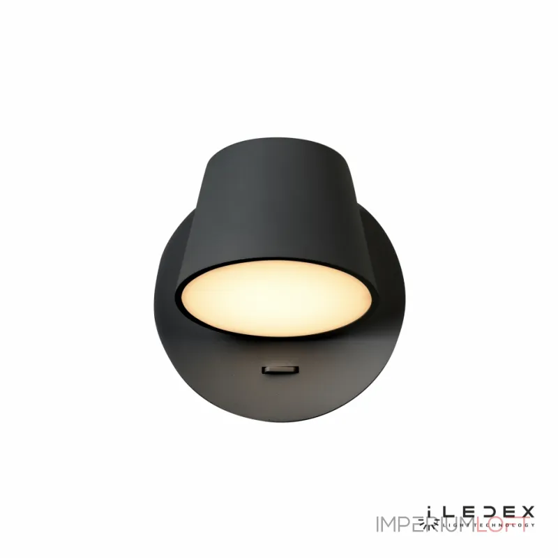 Настенный светильник iLedex Flexin W1118-1S 3000K Чёрный Настенный светильник iLedex Flexin W1118-1S 3000K Чёрный