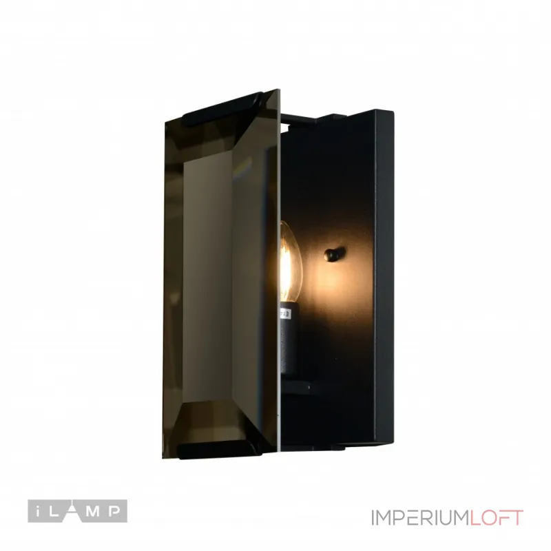 Настенный светильник iLamp Panorama 10090/1W Черный