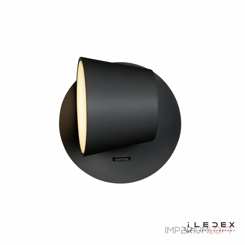 Настенный светильник iLedex Flexin W1118-1S 3000K Чёрный Настенный светильник iLedex Flexin W1118-1S 3000K Чёрный