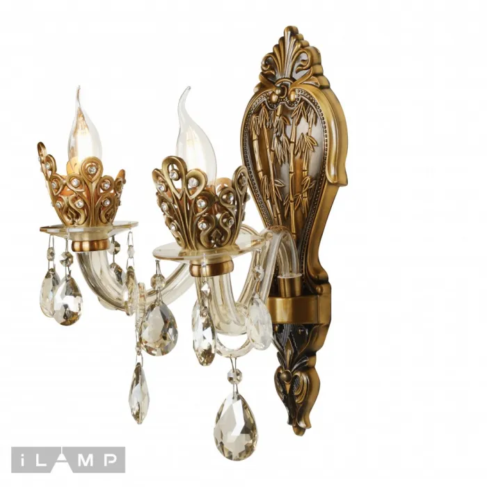 Настенный светильник iLamp Asia 61078/2 Бронзовый от ImperiumLoft