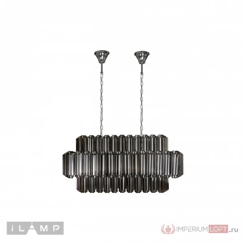 Подвесная люстра iLamp Destiny MD0267-14A CHROME+SMOKY GRAY от ImperiumLoft