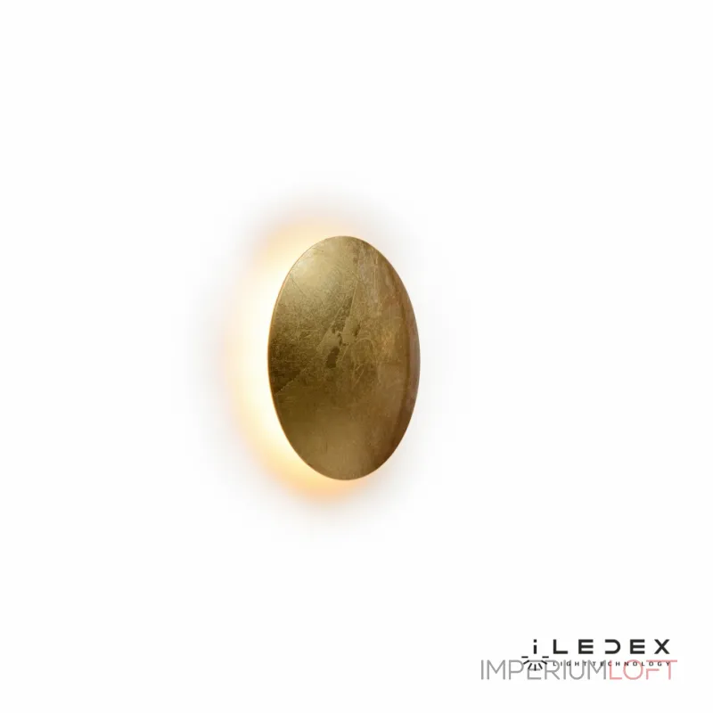 Настенный светильник iLedex Lunar ZD8102-6W 3000K gold foil Настенный светильник iLedex Lunar ZD8102-6W 3000K gold foil