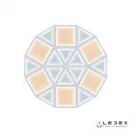 Настенно-потолочный светильник iLedex Creator X070112 12W 6000K Белый от ImperiumLoft