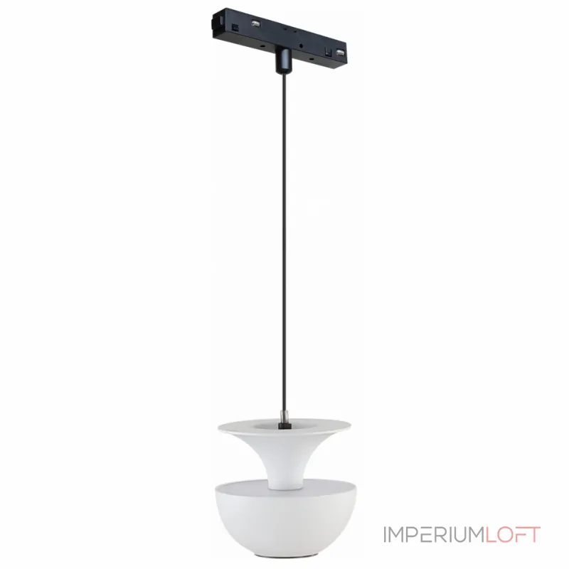 Светильник трековый магнитный iLEDEX TECHNICAL VISION SMART 4822-012-D80-6W-38DG-WH (работает с Алисой)