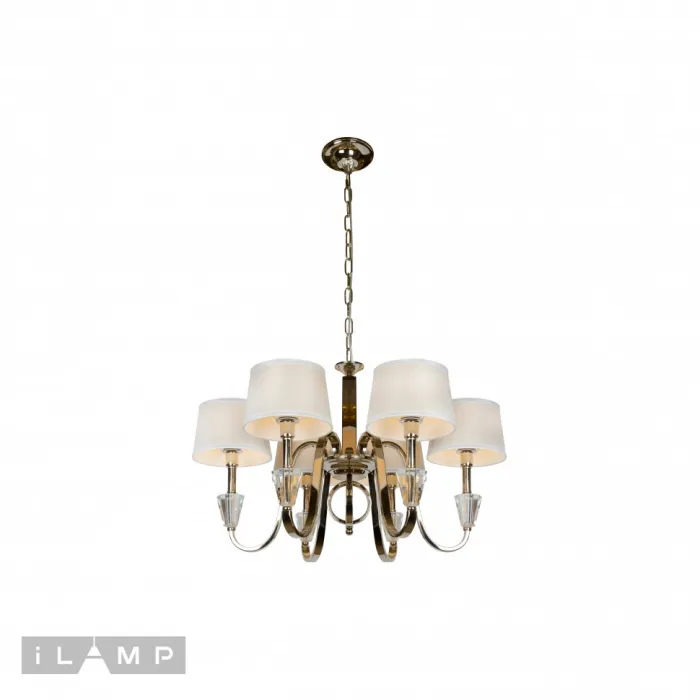 Подвесная люстра iLamp Opera 82177/6 Хром от ImperiumLoft