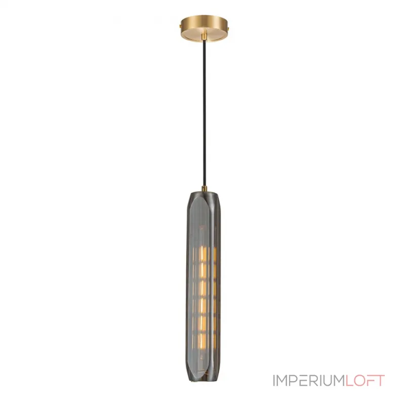 Подвесной светильник Belfast Gibson 6133-1 BR GR