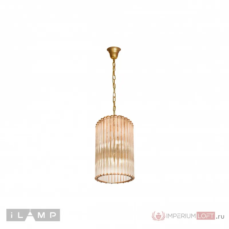 Подвесная люстра iLamp Manhattan MD0266-6 ANTIQUE BRASS от ImperiumLoft