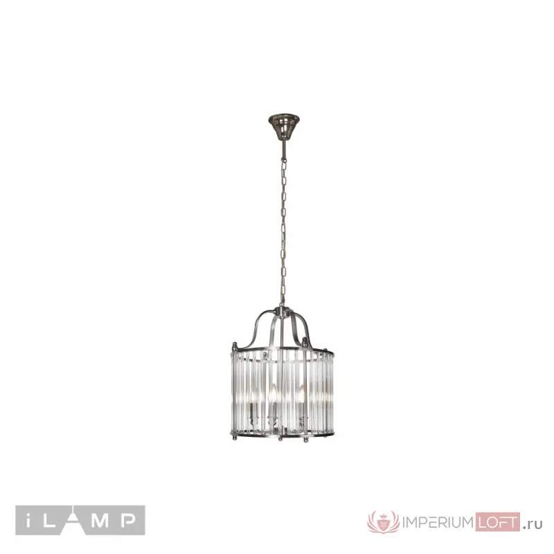 Подвесная люстра iLamp Qeens P2437-5 Nickel от ImperiumLoft