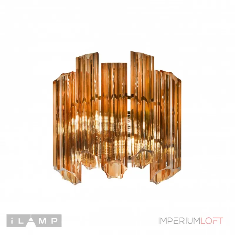 Настенный светильник iLamp MB0267-2C CHROME+BROWN от ImperiumLoft Настенный светильник iLamp MB0267-2C CHROME+BROWN от ImperiumLoft