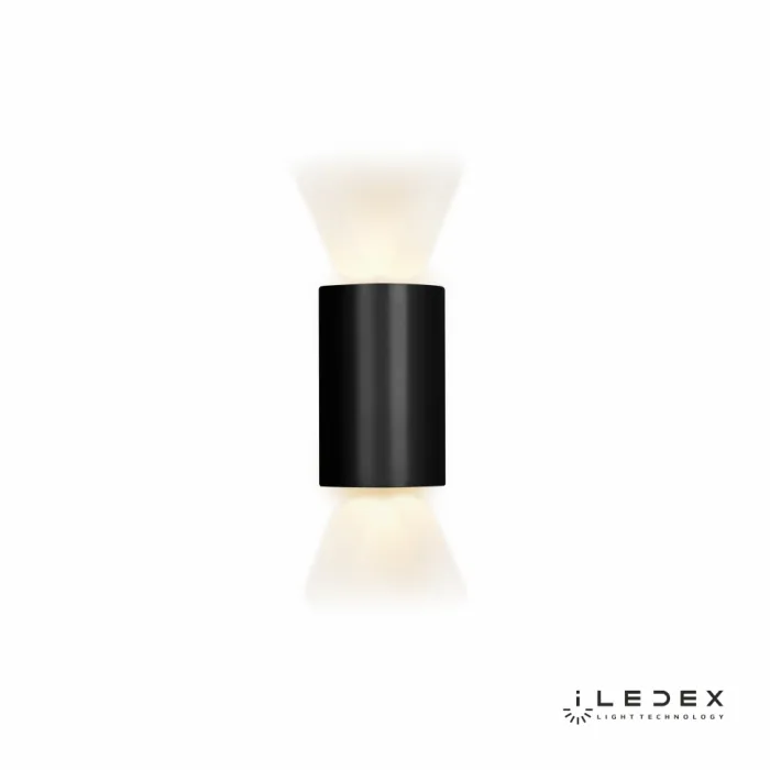 Настенный светильник iLedex Double ZD8161-12W 3000K matt black от ImperiumLoft