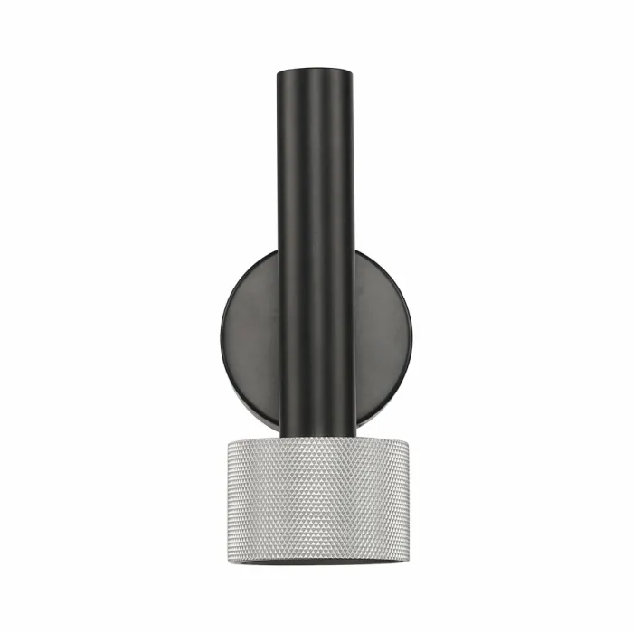 Светильник настенный iLEDEX Delta 2360-1 BK+SL от ImperiumLoft