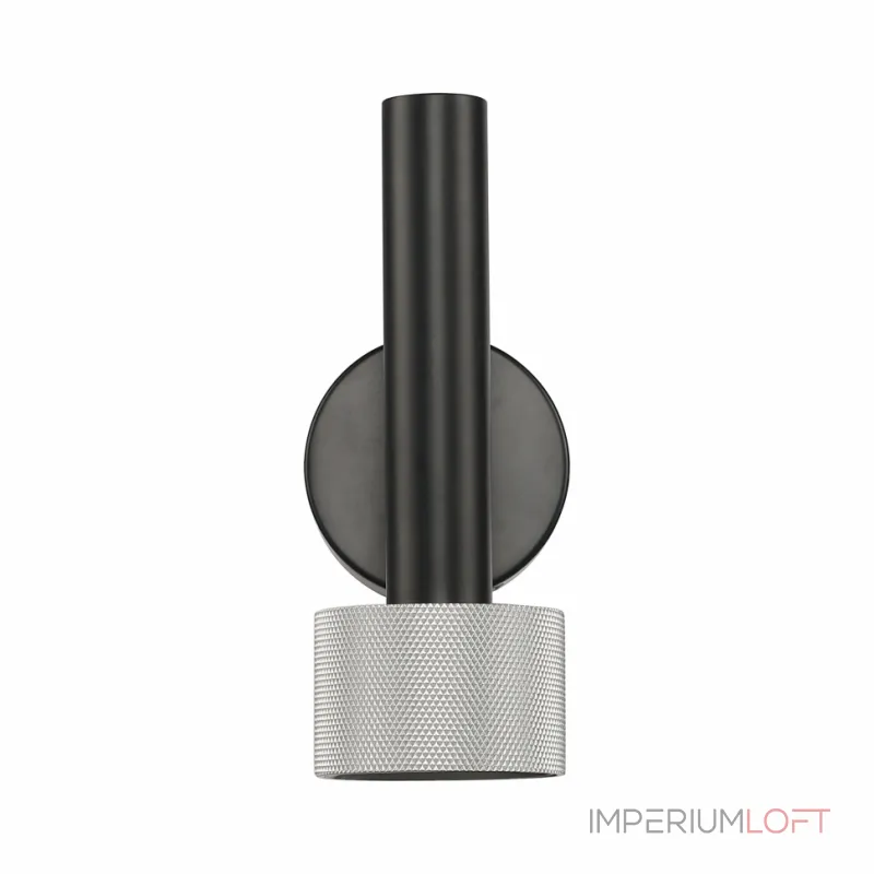 Светильник настенный iLEDEX Delta 2360-1 BK+SL