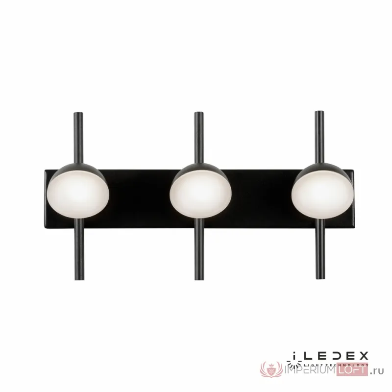 Настенный светильник iLedex Inefable X088209 3000K 9W Чёрный от ImperiumLoft