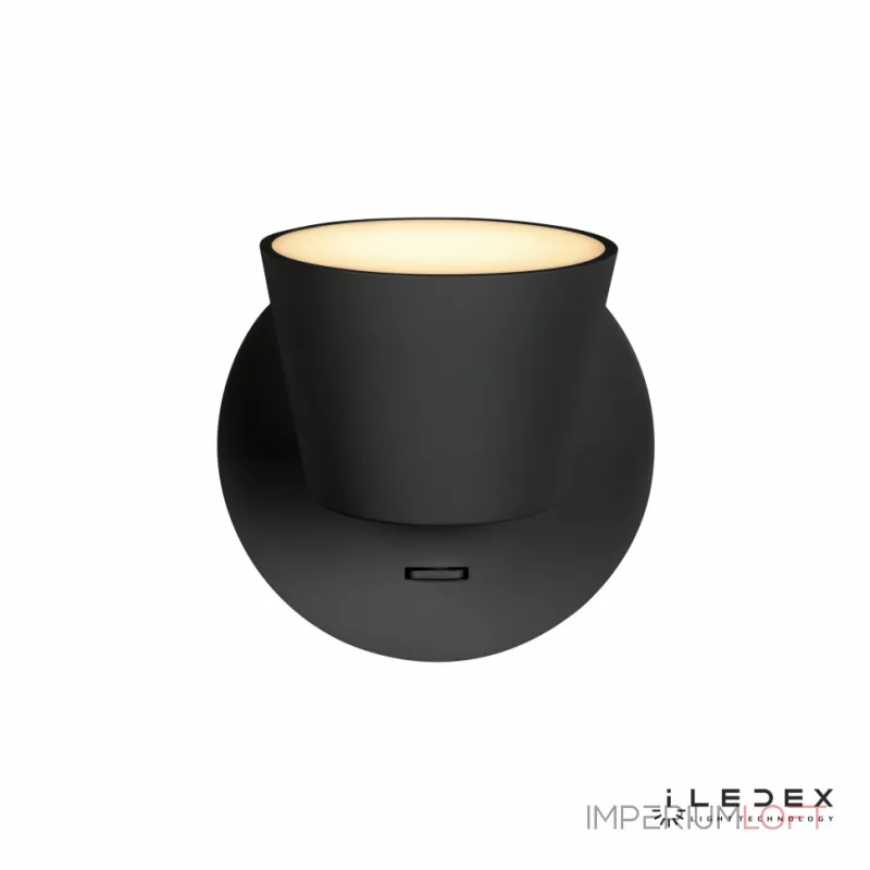 Настенный светильник iLedex Flexin W1118-1S 3000K Чёрный Настенный светильник iLedex Flexin W1118-1S 3000K Чёрный