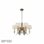 Подвесная люстра iLamp Opera 82177/6 Хром от ImperiumLoft
