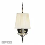 Настенный светильник iLamp Charm W2508-1 Никель+беж от ImperiumLoft
