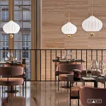 Подвесной светильник iLamp PEAR 10808P/1 WHITE&GOLD