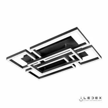 Потолочный светильник iLedex Grace 8139-500X250+250-X-T 3000-6000K Чёрный