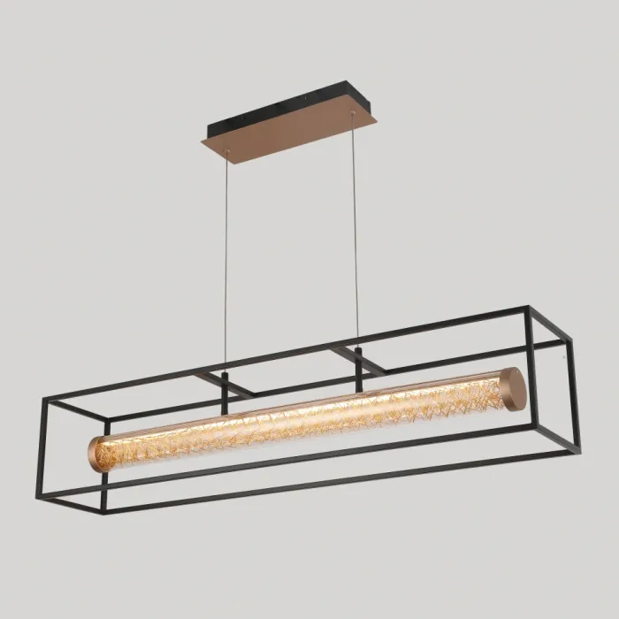 Светильник подвесной iLEDEX Look 4737-90 MBK+SGD от ImperiumLoft