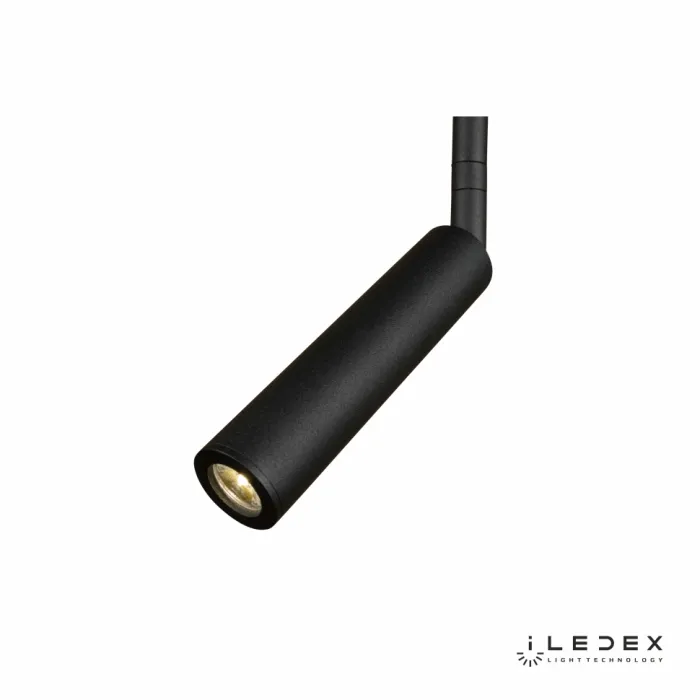 Потолочный светильник iLedex Telescope 7010/1РS 6W BK 4000K Матовый Чёрный от ImperiumLoft
