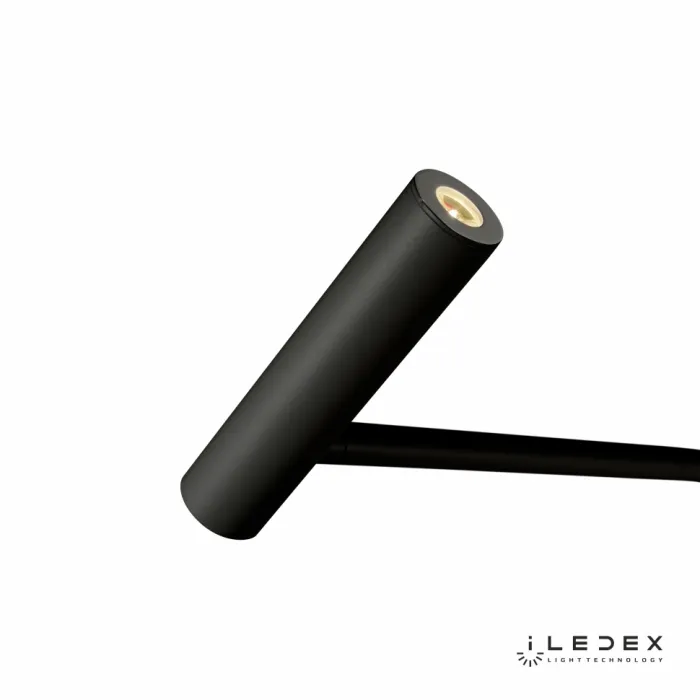 Напольный светильник iLedex Telescope 7010/1F 6W BK 4000K Матовый Чёрный от ImperiumLoft