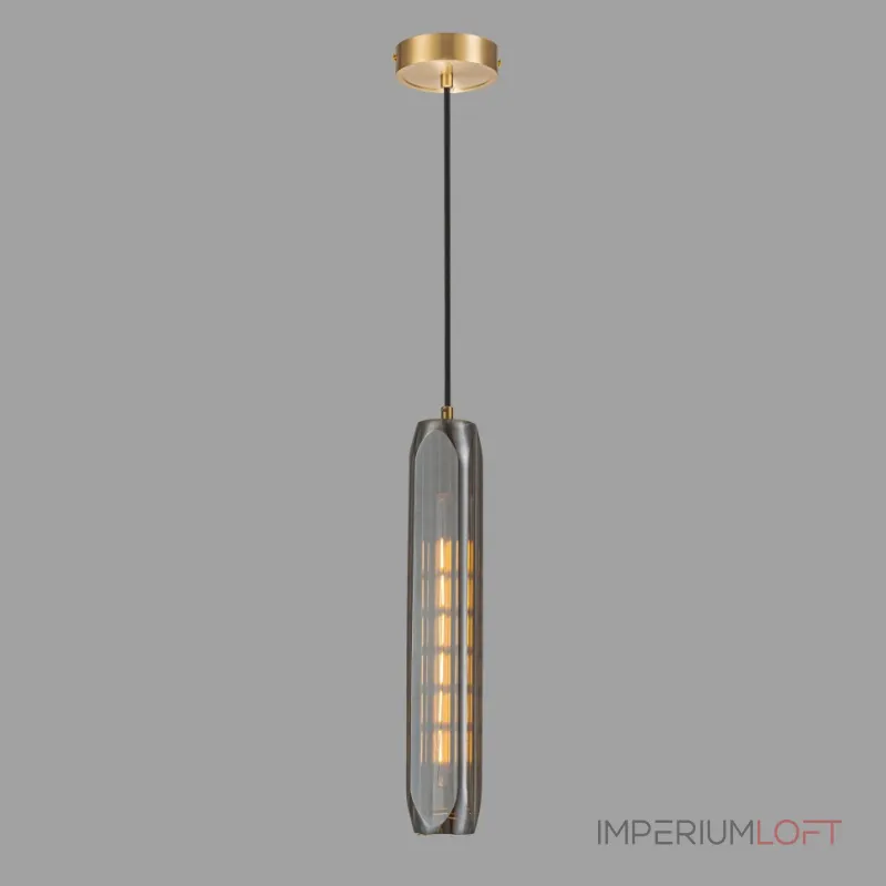 Подвесной светильник Belfast Gibson 6133-1 BR GR