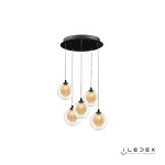 Подвесная люстра iLedex Oblivion C4457-5R Хром от ImperiumLoft