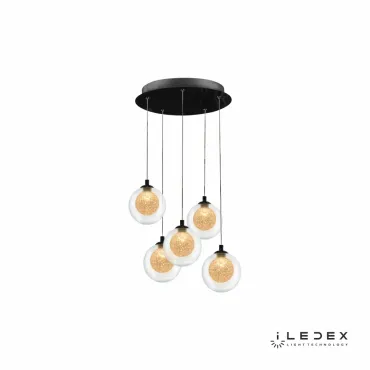 Подвесная люстра iLedex Oblivion C4457-5R Хром