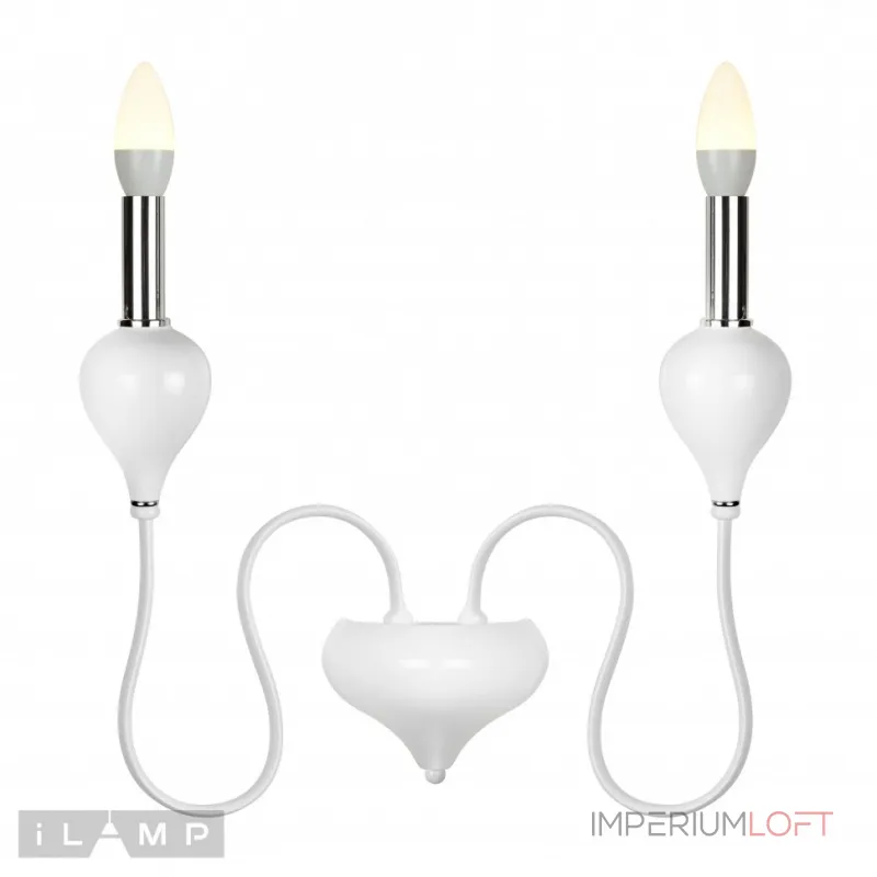Настенный светильник iLamp Lady B88003-2 Белый