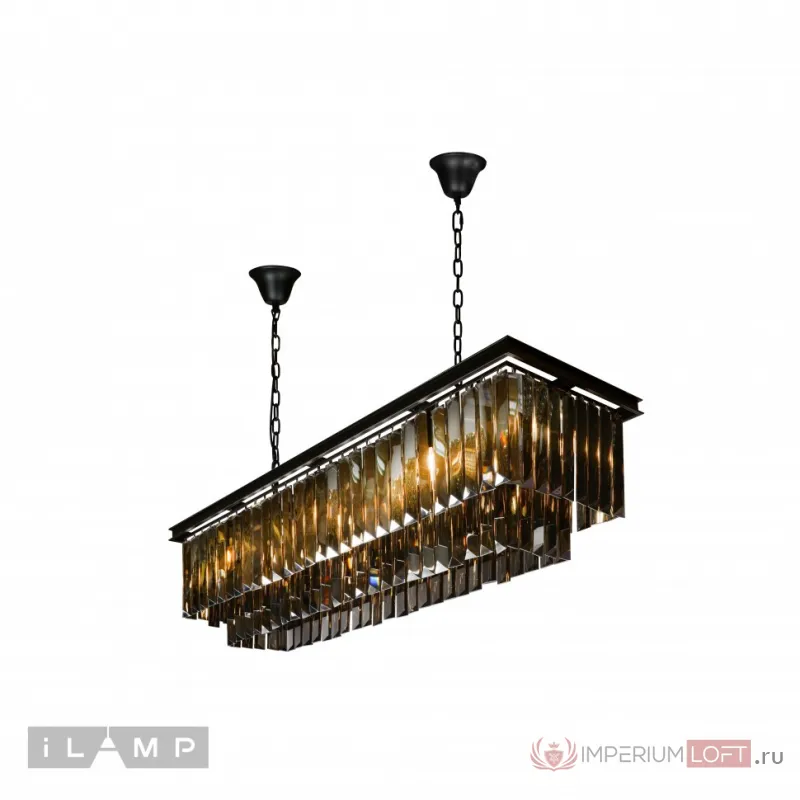 Подвесная люстра iLamp Triumph 6119 Черная от ImperiumLoft