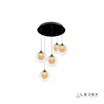 Подвесная люстра iLedex Oblivion C4457-5R Хром от ImperiumLoft