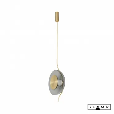 Подвесной светильник iLamp STEREO 9285P GOLD&SMOKY от ImperiumLoft