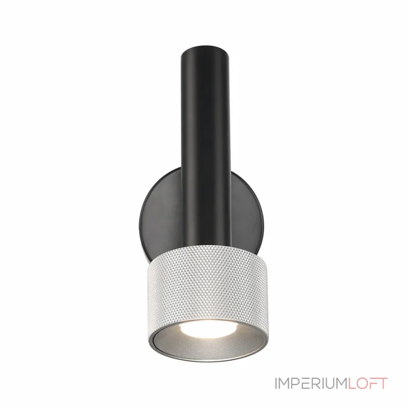 Светильник настенный iLEDEX Delta 2360-1 BK+SL