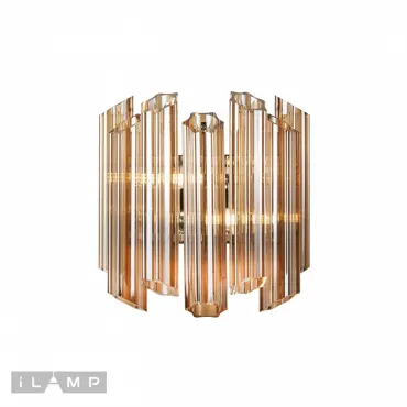 Настенный светильник iLamp MB0267-2C CHROME+BROWN