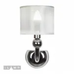 Настенный светильник iLamp Spring RM1690/1W Хром от ImperiumLoft