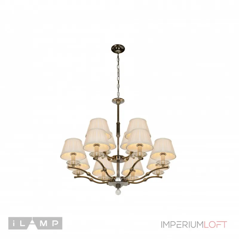 Подвесная люстра iLamp Vivaldi 85125/8+4 Хром