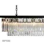 Подвесная люстра iLamp Triumph 6118-1000 Черная от ImperiumLoft