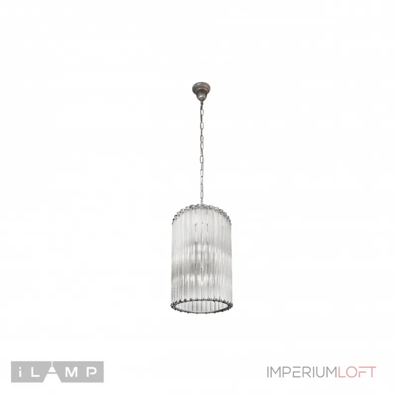 Подвесной светильник iLamp Manhattan MD0266-6 SILVER BRUSH Подвесной светильник iLamp Manhattan MD0266-6 SILVER BRUSH