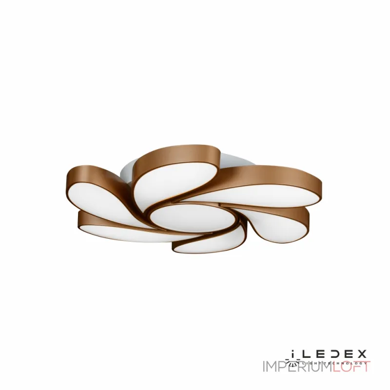 Потолочная люстра iLedex Flower 72W Золотая Потолочная люстра iLedex Flower 72W Золотая