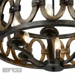 Подвесная люстра iLamp Organic Loft 192-6 от ImperiumLoft