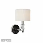 Настенный светильник iLamp Alexa W2404-1 Nickel от ImperiumLoft