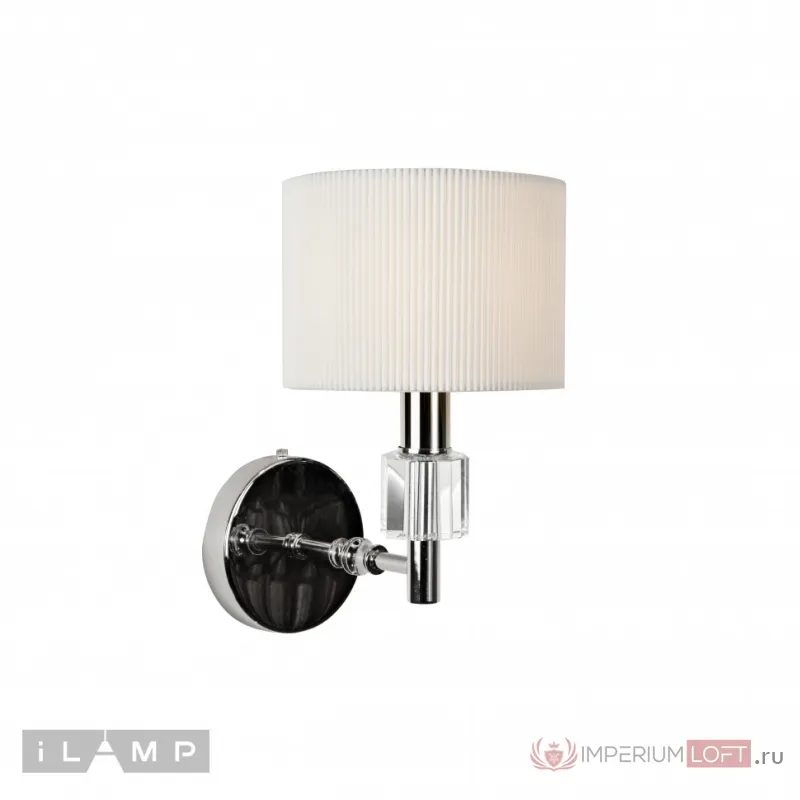 Настенный светильник iLamp Alexa W2404-1 Nickel от ImperiumLoft