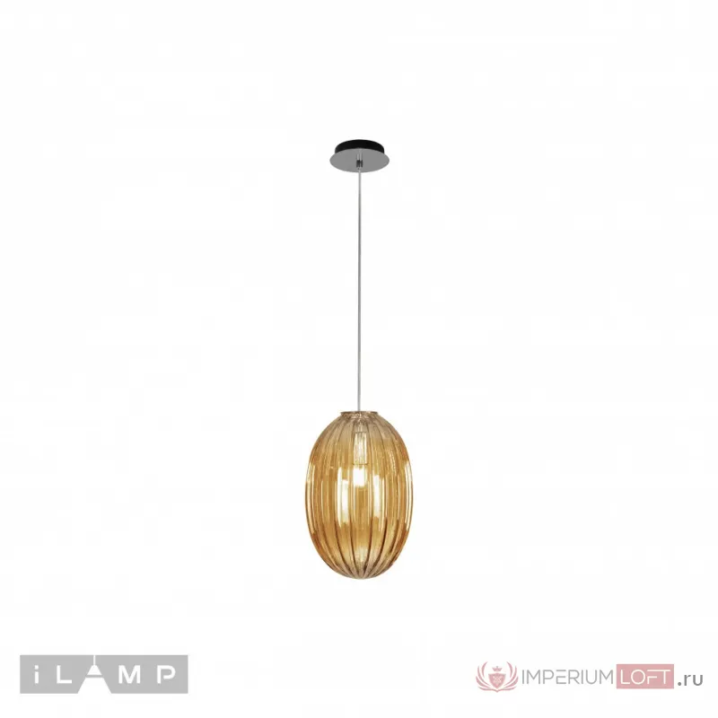 Подвесной светильник iLamp Jazz AP9003-1B Коньяк от ImperiumLoft